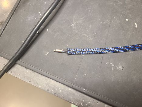 picture of soldered with cable cover